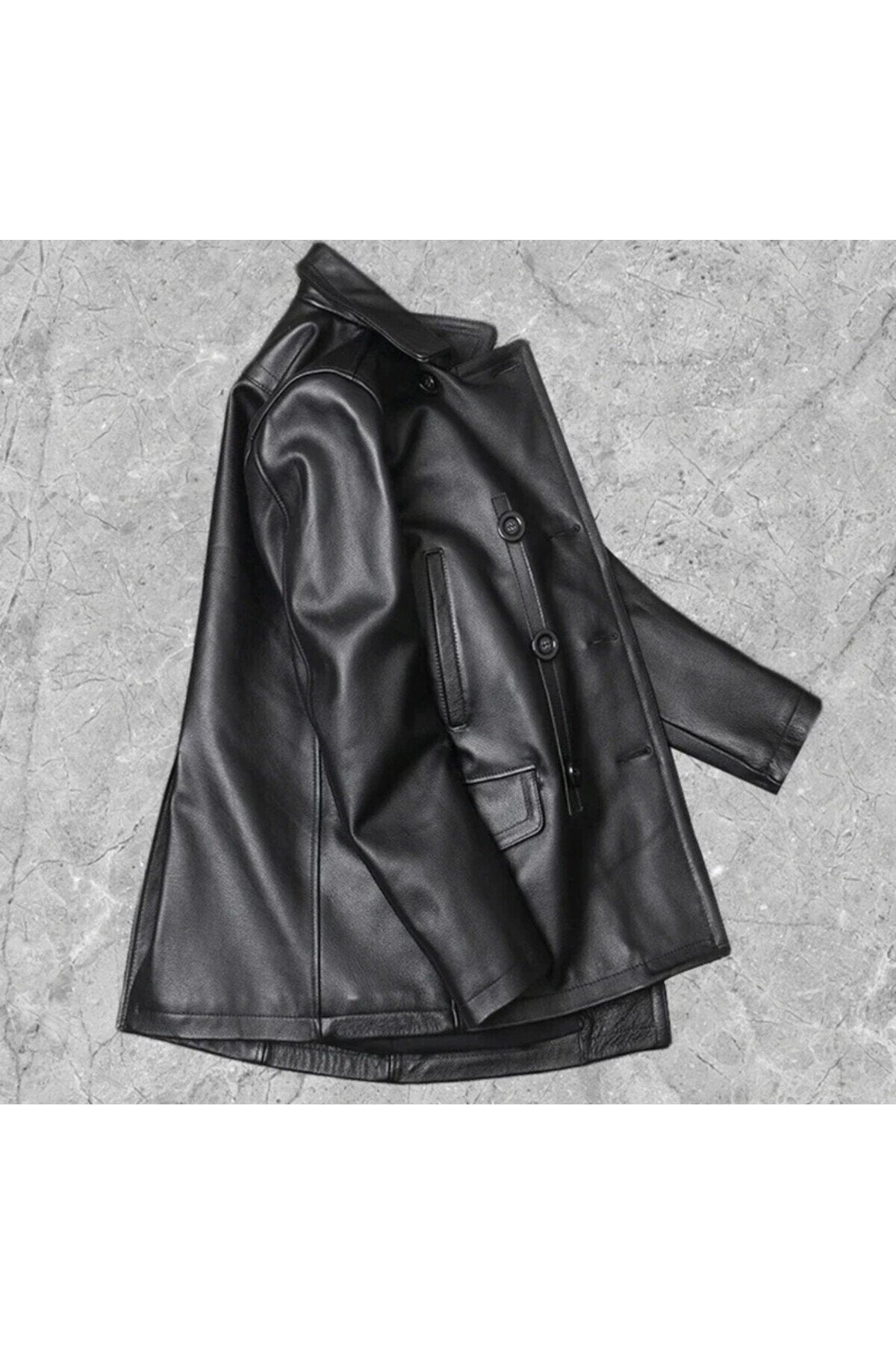 Di Caprio Model Hakiki Kuzu Derisi Uzun Mont Kaban