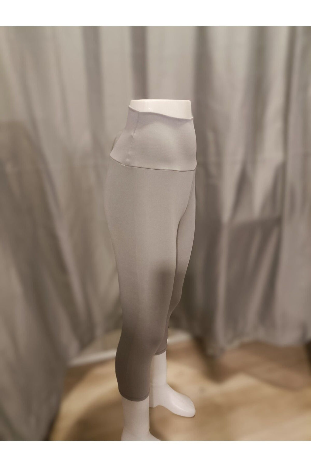 İnce Kapri Tayt Toparlayıcı Yüksel Bel Light Gri Renk