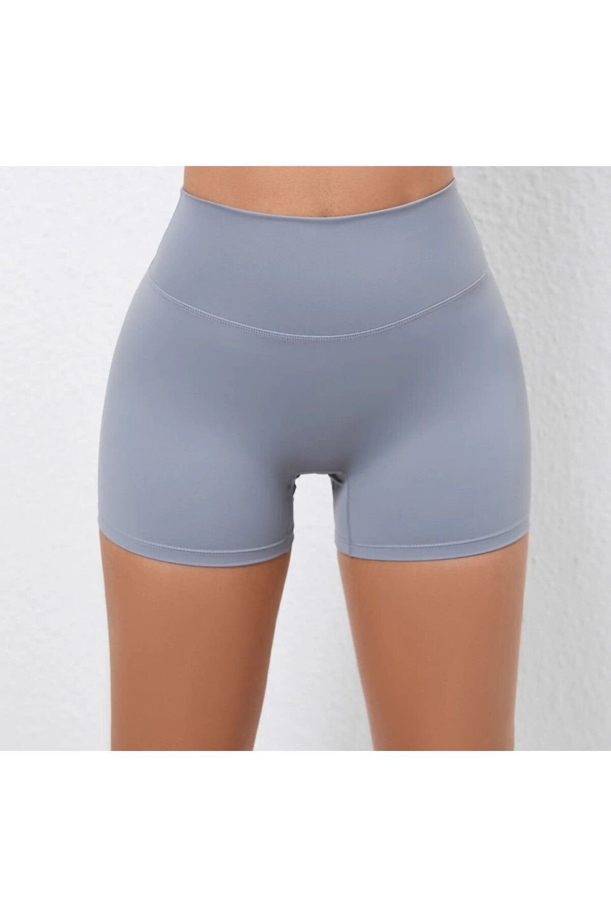 Sportif Kadın Bisiklet Egzersiz Ince Tayt Şort