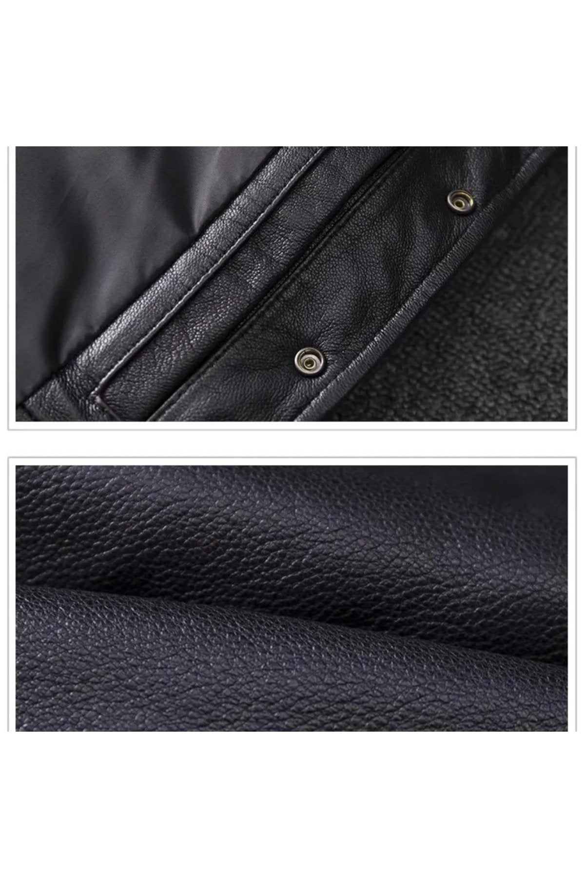 Şişme yelek hakiki kuzu derisi dar kesim siyah renk