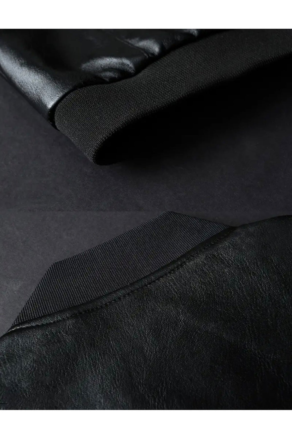 Hakiki Kuzu Derisi Trikolu Spor Ceket