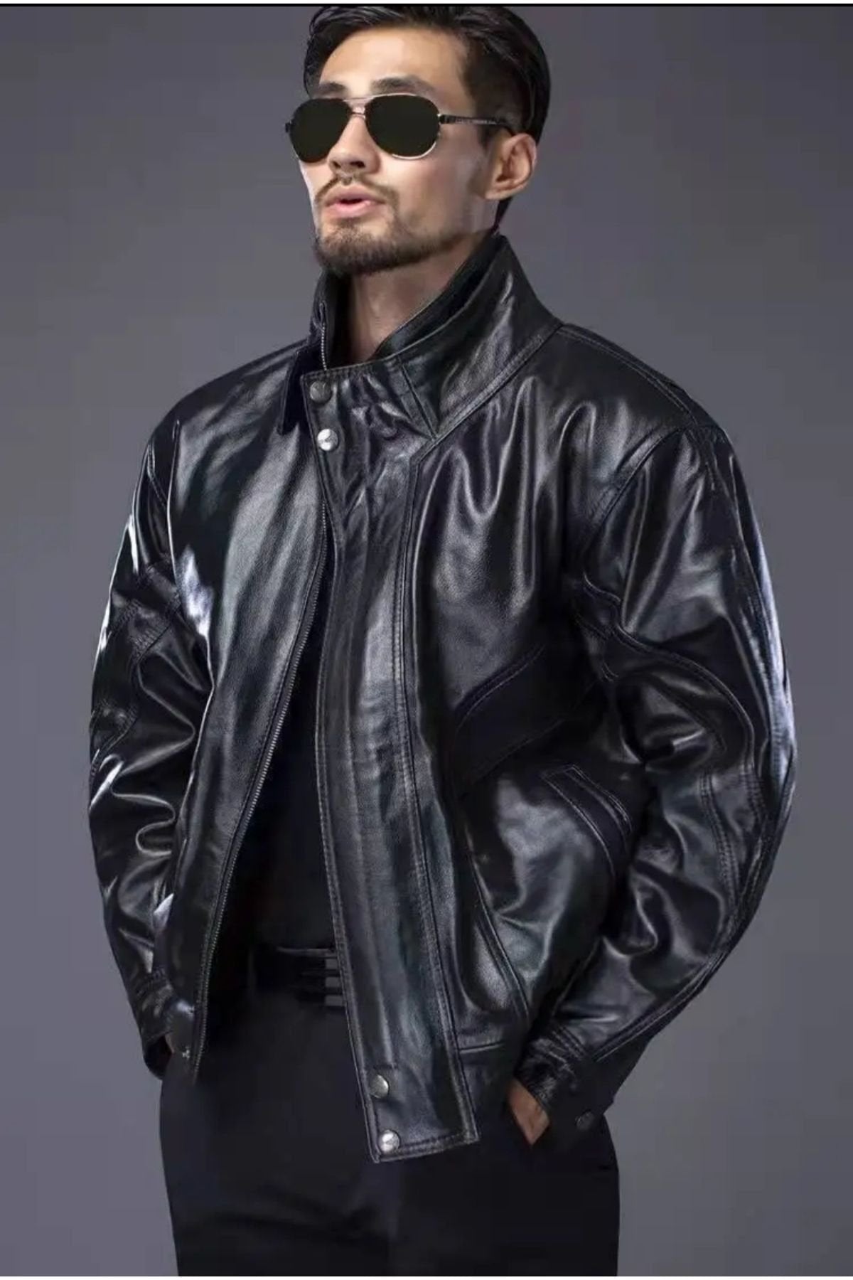 Bombacı Mont Hakiki Koyun Derisi Ultra Hakim Yaka