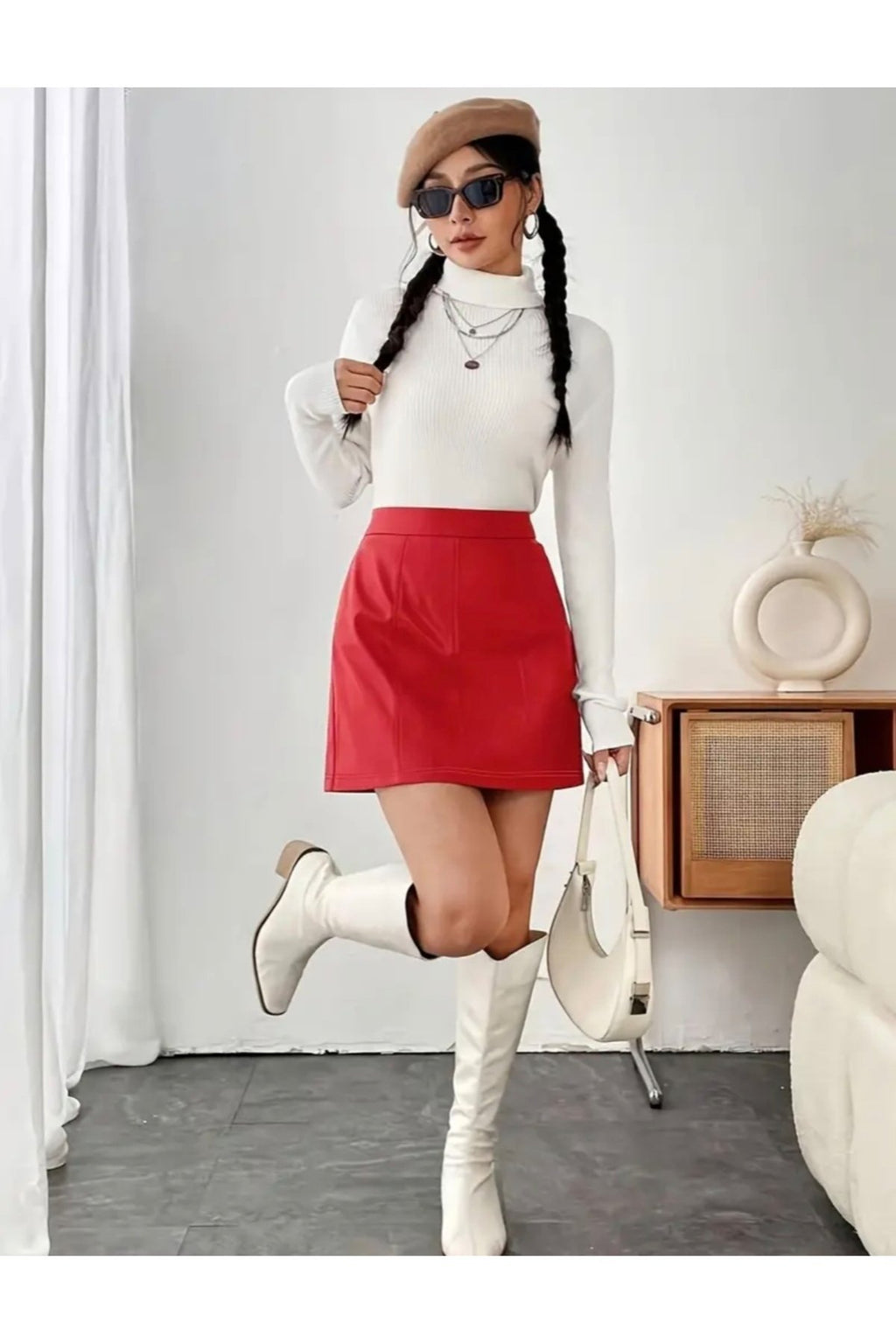 Deri Etek Lastik Bel