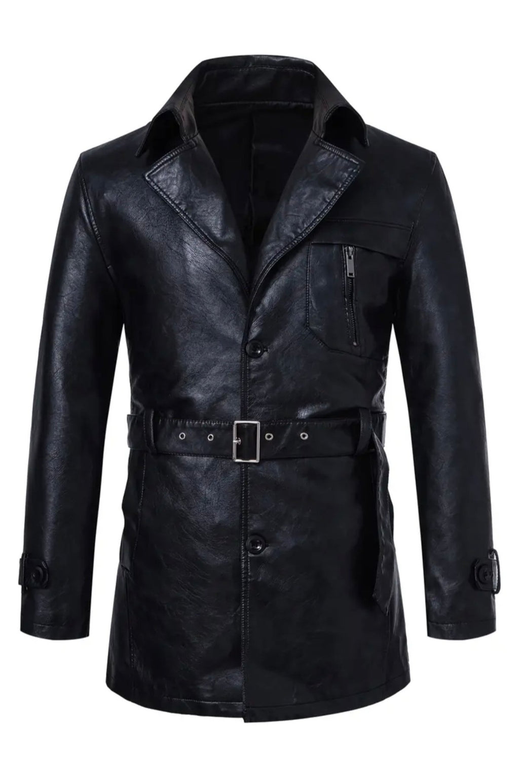 Hakiki Koyun Derisi Kemerli Orta Kalın Deri Kaban