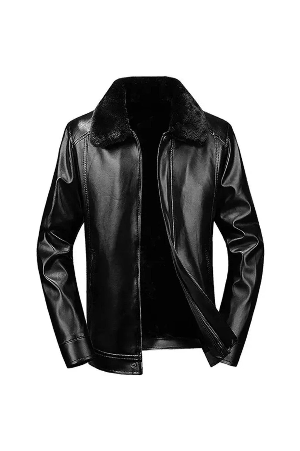 Yakası Ve Içi Kürk Mont