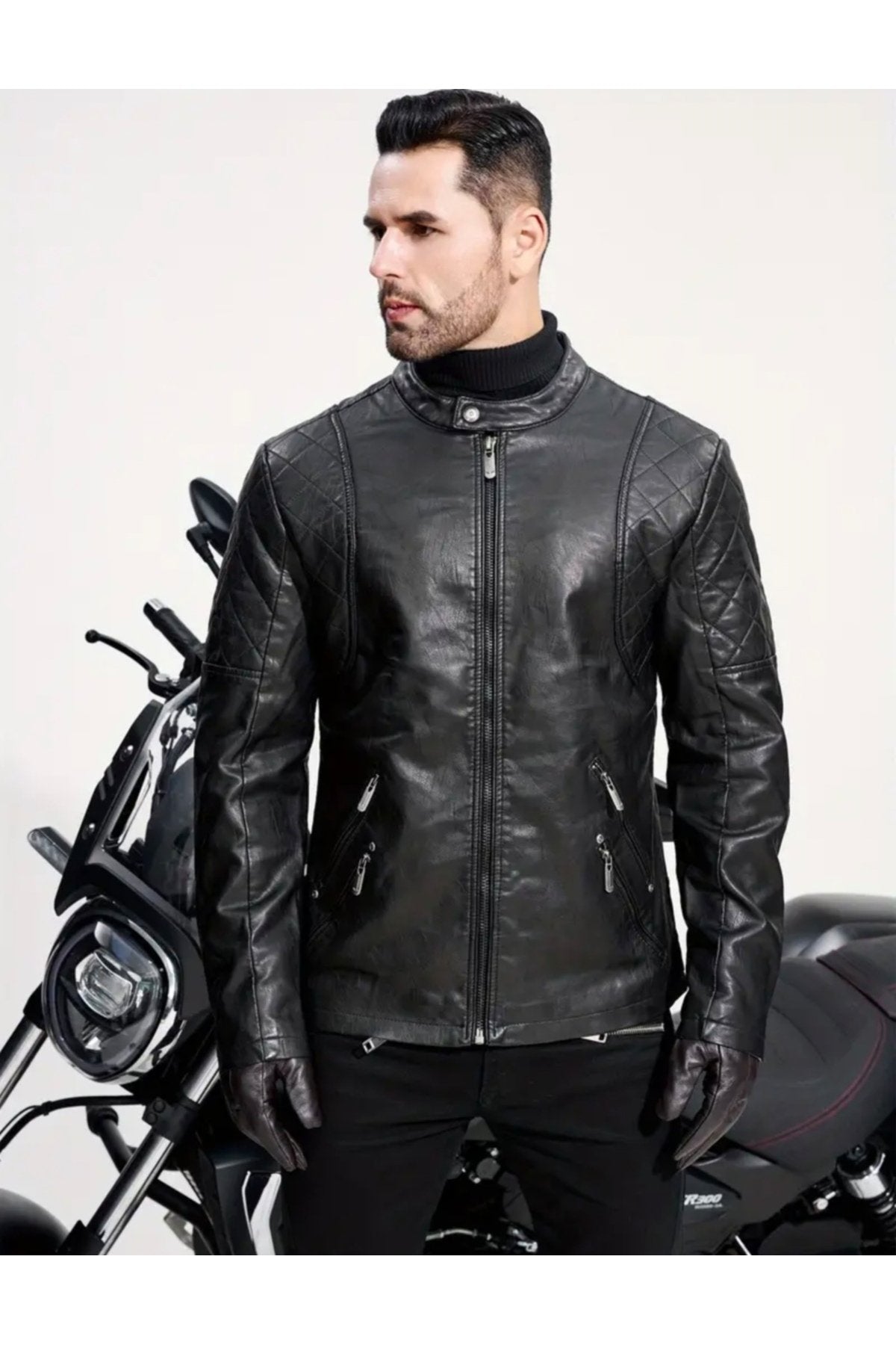 Motorcu Mont İç Kısmı Kürk