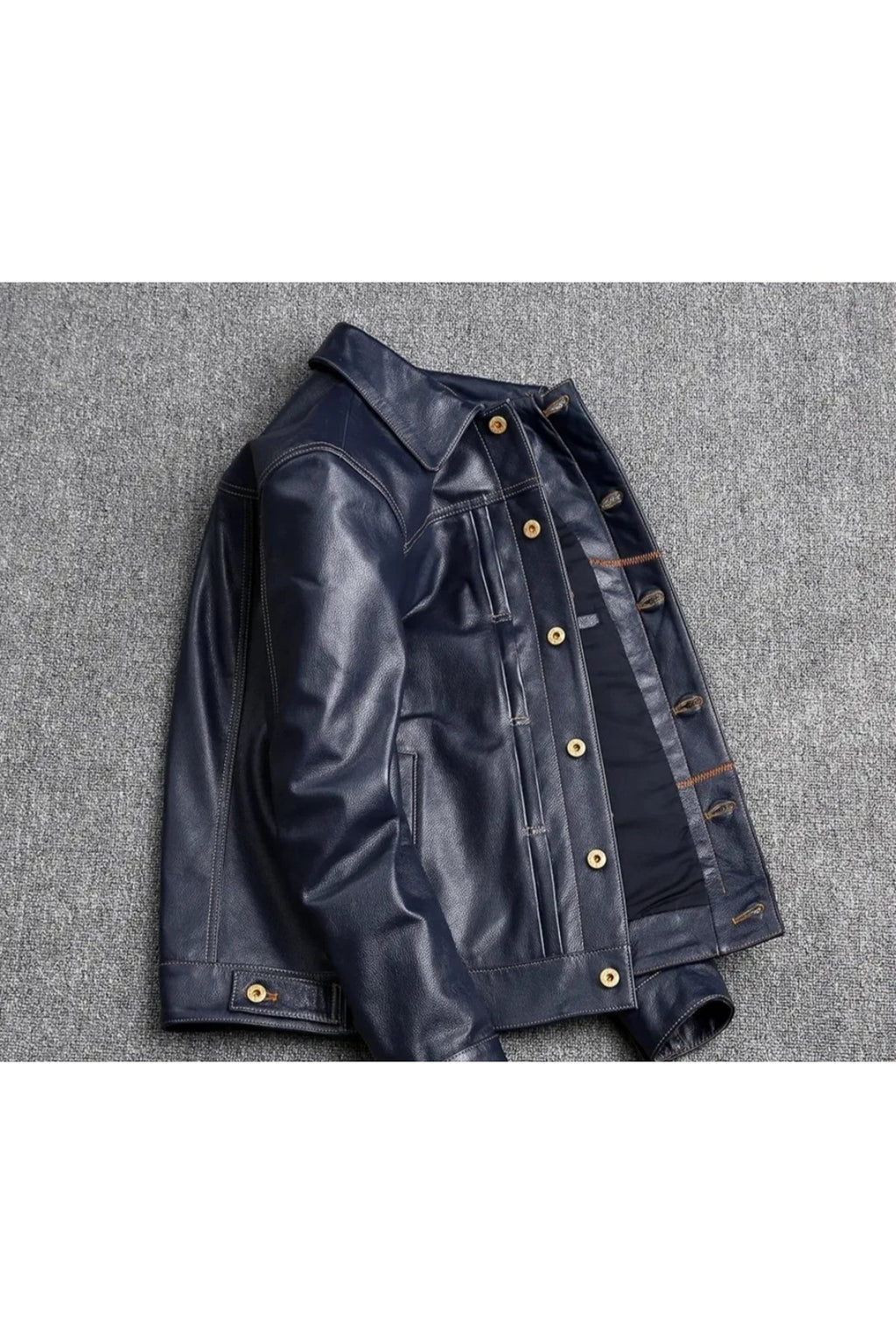 Hakiki deri spor ceket