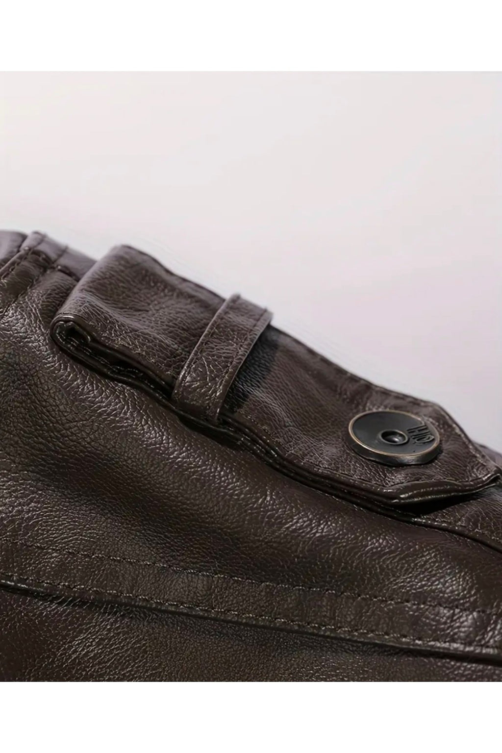 Hakiki Kuzu Derisi Orta Kalın Uzun Mont